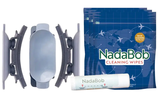 3 NadaBobs + 3 Packs of Wipes + FREE Travel Balm Stick